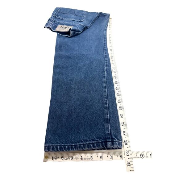 Marithe Francois Girbaud Denim Jeans Men Fits 30x30 Dark Stonewash Vintage Y2K - Picture 10 of 11